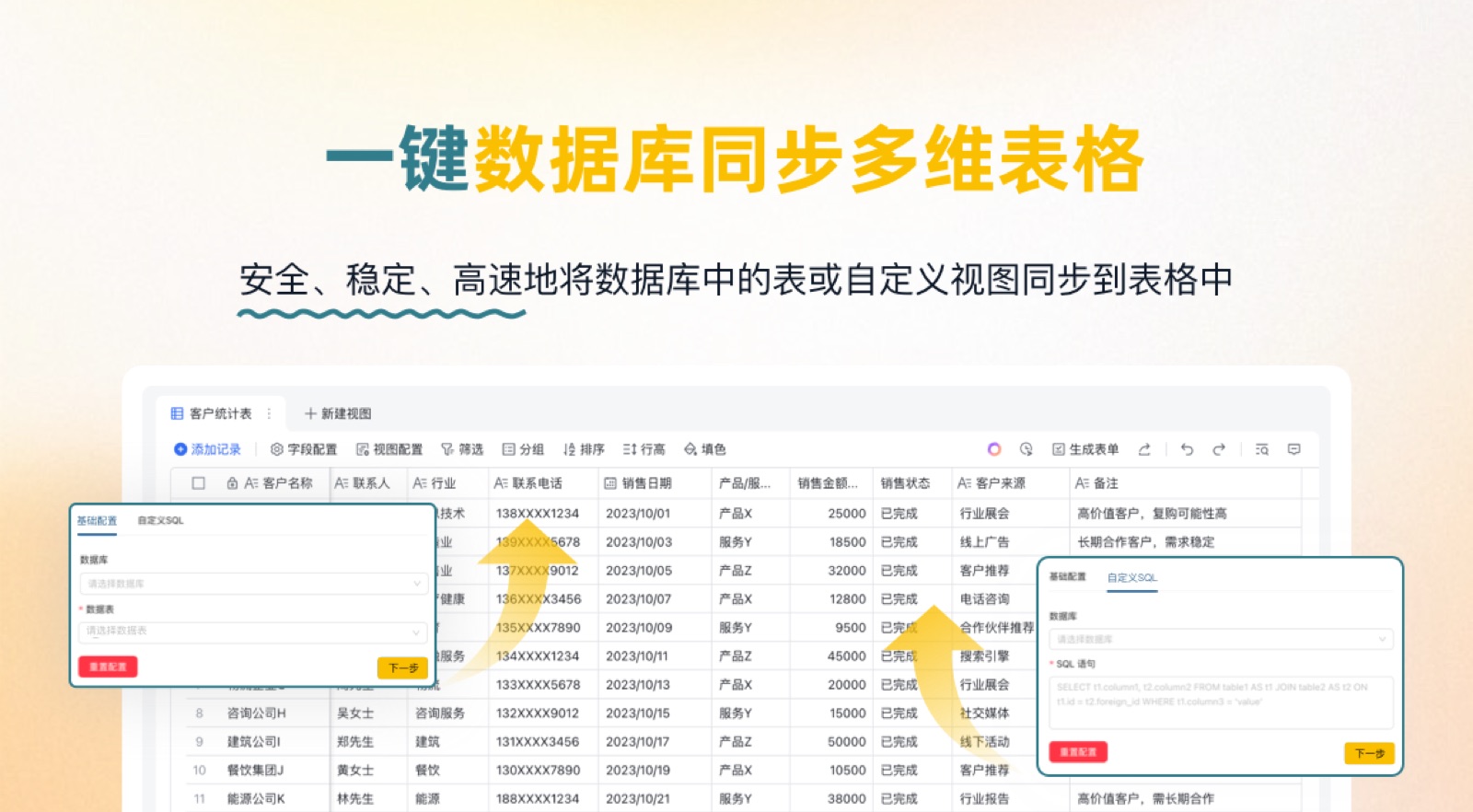 MySQL 数据连接器方案示意